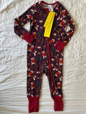 Holiday Nutcracker Bamboo Sleeper, 18-24 months